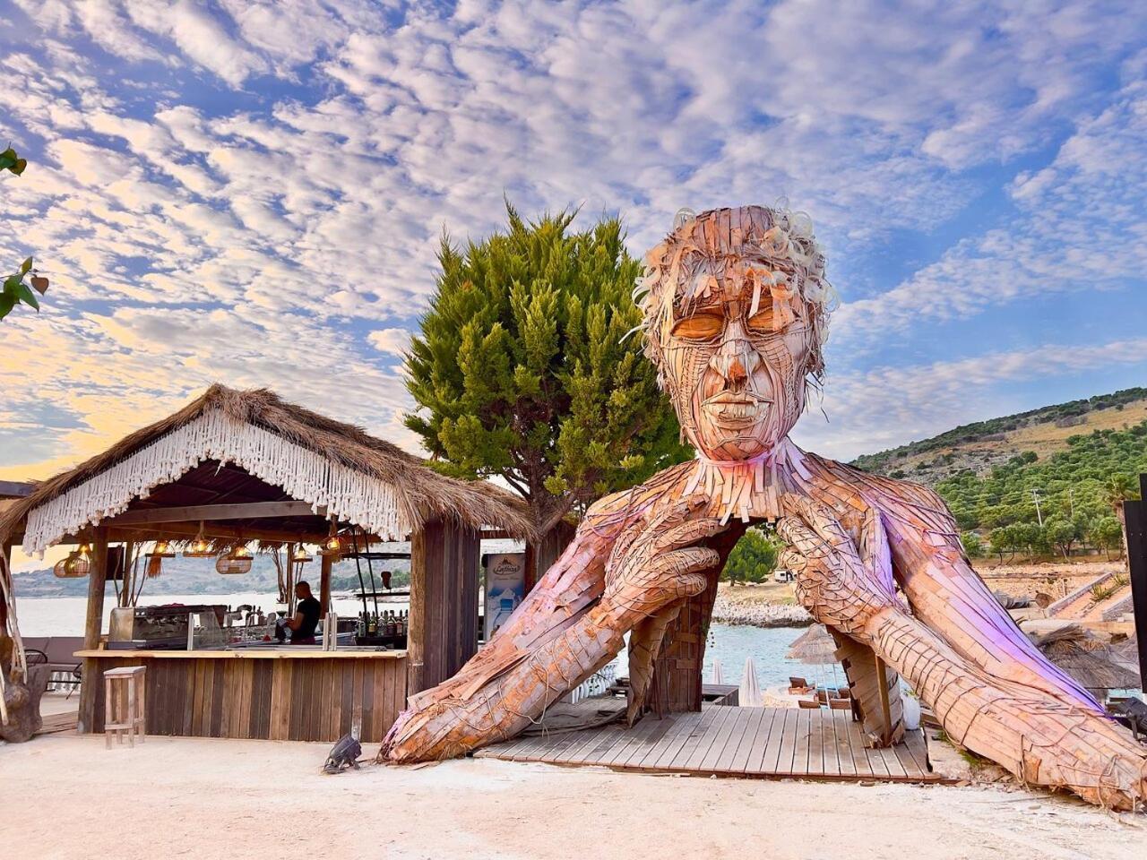 Foga Hebrus Hotel Ksamil Bagian luar foto